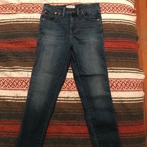 High waisted perfect Madewell jean